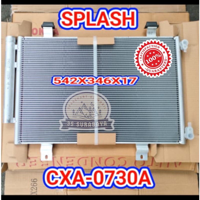 Kondensor Radiator Splash Swift Ac Mobil