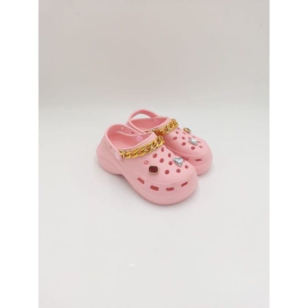 Crocs Classic Bae Rantai Kids / Sandal Anak Crocs Classic Rantai