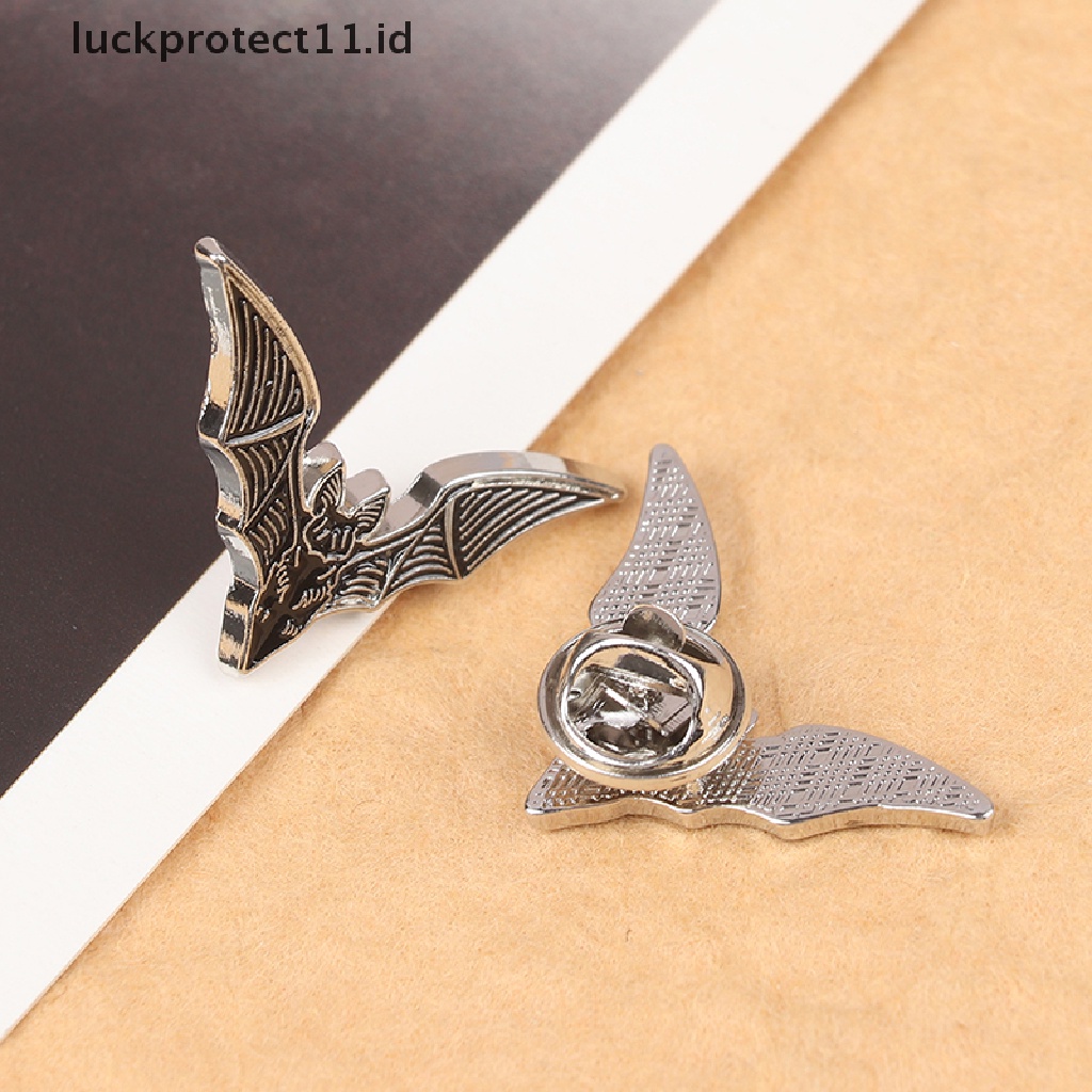 /Fashion Hot// Fashion// Bat Enamel Pin Alternatif Gaya Penyihir Hadiah Seram Lapel Perhiasan Aksesori.