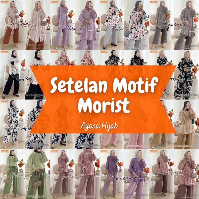 MORIST BERLABEL - SETELAN MOTIF