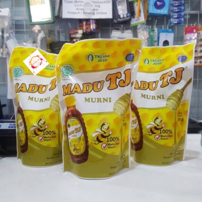 

Madu TJ Murni Refill 500gr || Madu Tj pouch