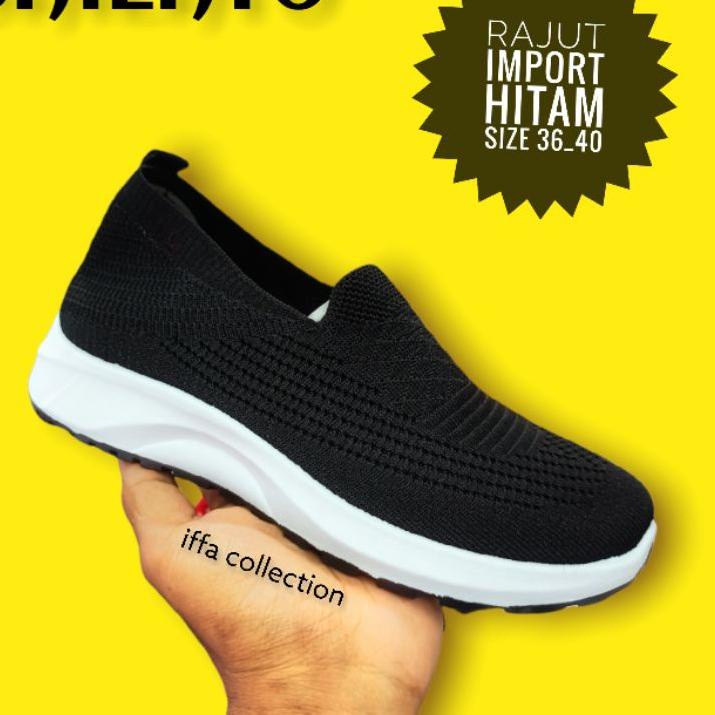 Sale Terbatas sepatu sailatu rajut import original