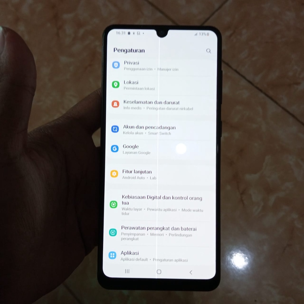 Hp Second Samsung A31 6/128