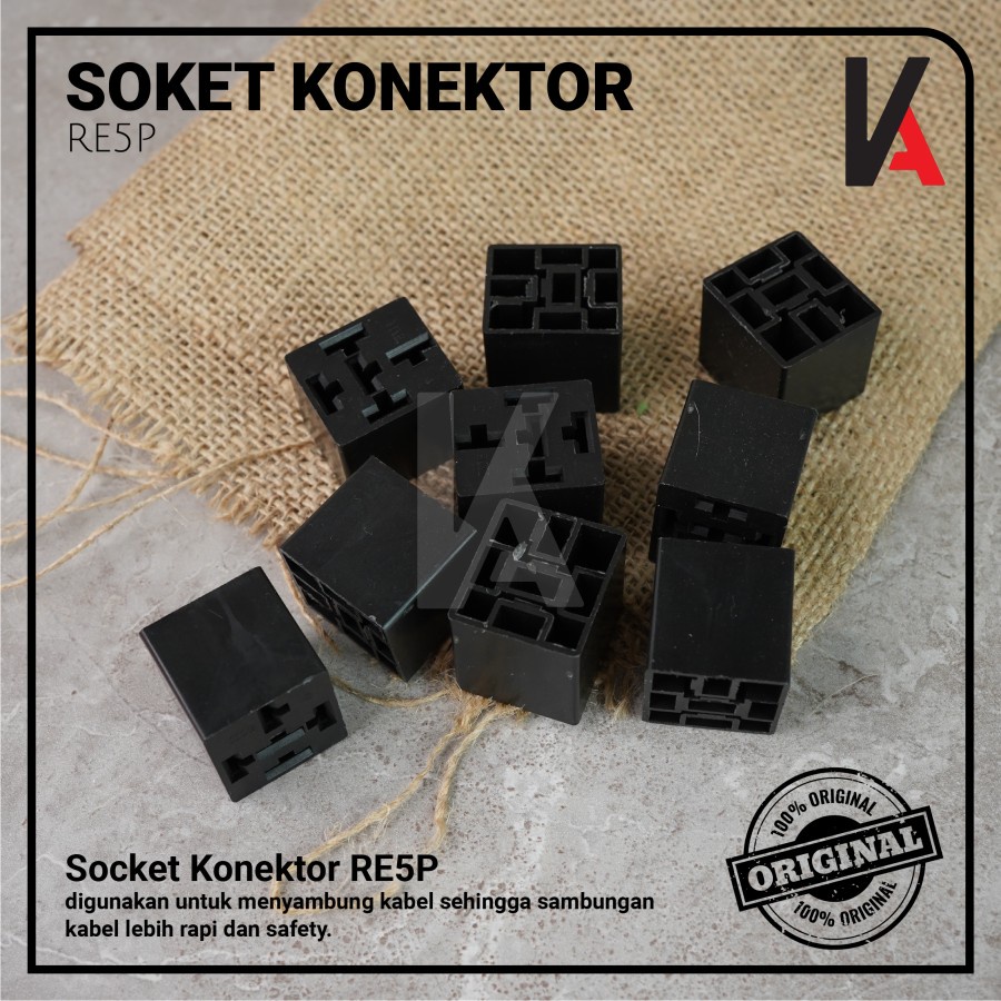 Jual SOCKET SOKET RUMAH RELAY KAKI 5 / KAKI 4 KOSONGAN / LAMPU