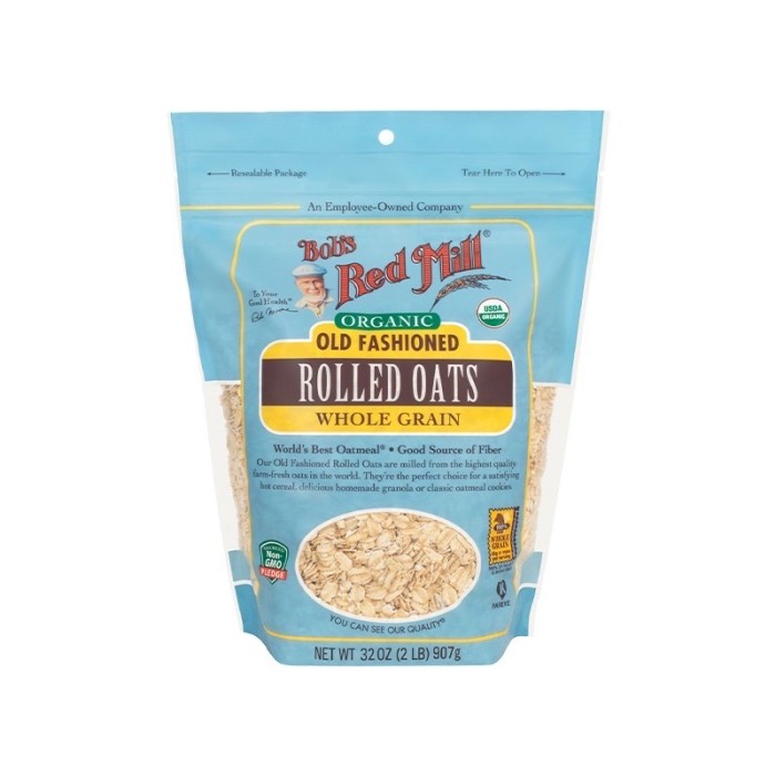 

[NEW] BOB's RED MILL Organic Old Fashioned Rolled Oats 907gram