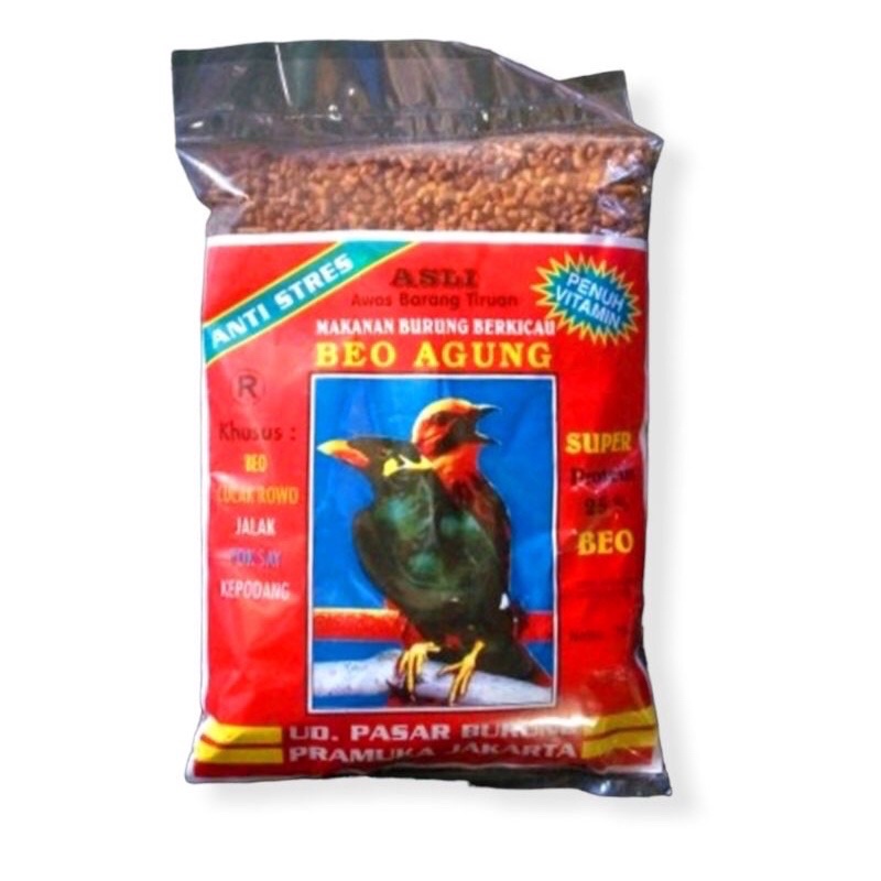 Pakan Burung Beo Agung/Makanan Burung Beo