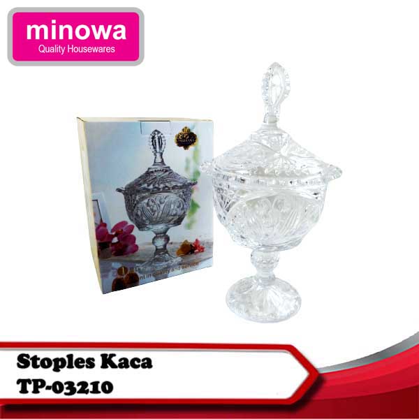 Minowa Stoples Kaca / stoples kaki/ stoples kristal / stoples pajangan 3210