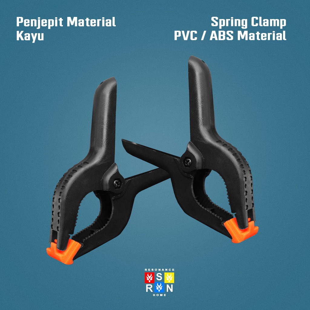 Penjepit Kayu Multifungsi / Spring Clamp KECIL Resonance Home