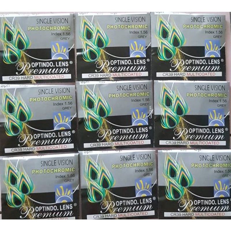 Lensa plus CRMC 1.56 PHOTOGREY/lensa PHOTOCROMIC/lensa berubah warna +0.25 s/d +4.00