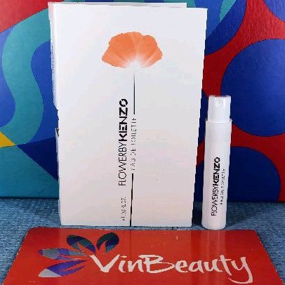 Vial Parfum OriginaL Ken zo Flowerby EDT 1 ml For Women Murah