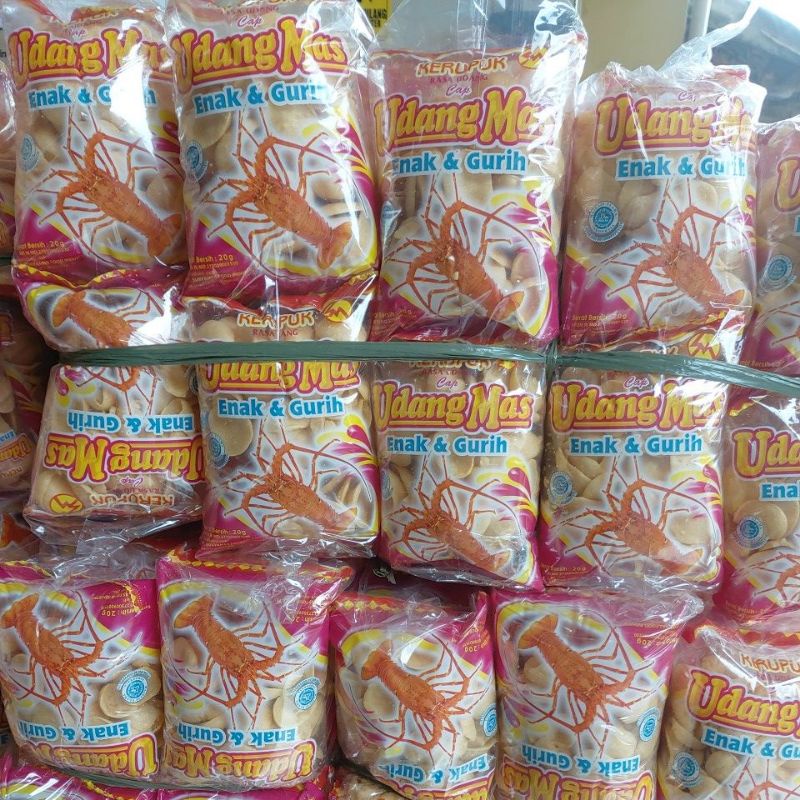 

kerupuk udang mas eceran 1000