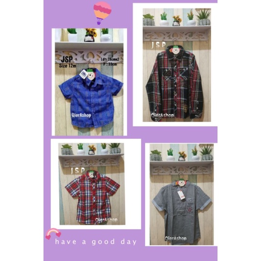 Atasan kemeja baby JSP/JSP962