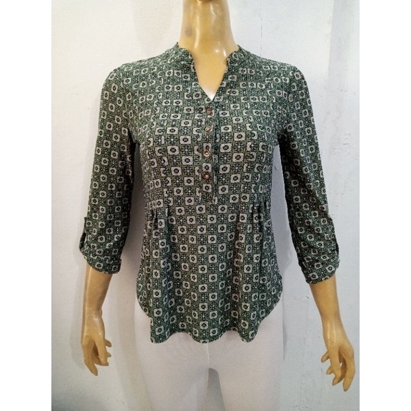 BLOUSE BIGSIZE LENGAN PANJANG