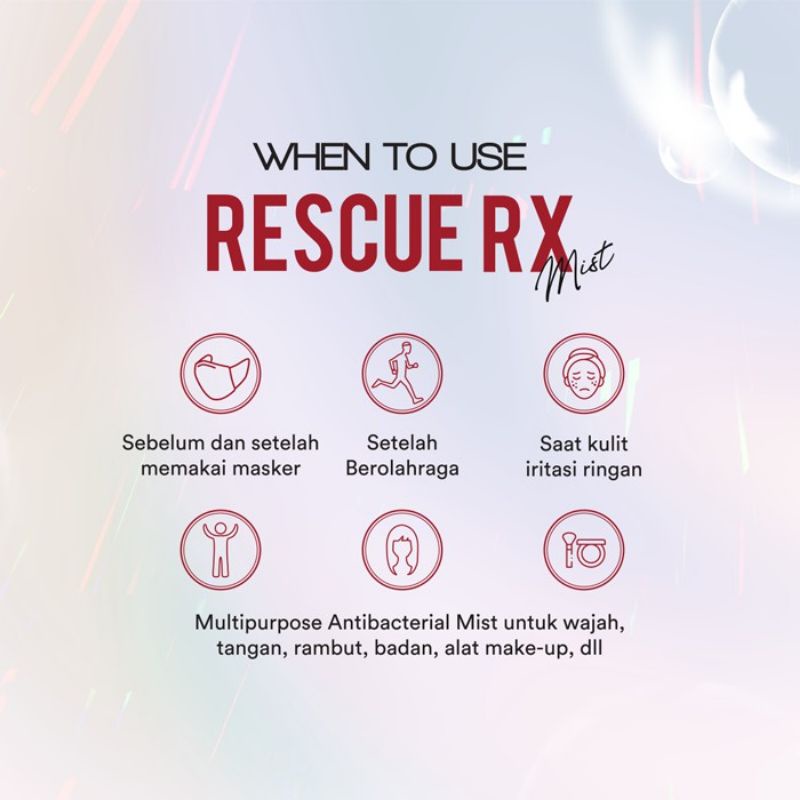 STUDIO TROPIK Rescue RX - Antibacterial Face Mist