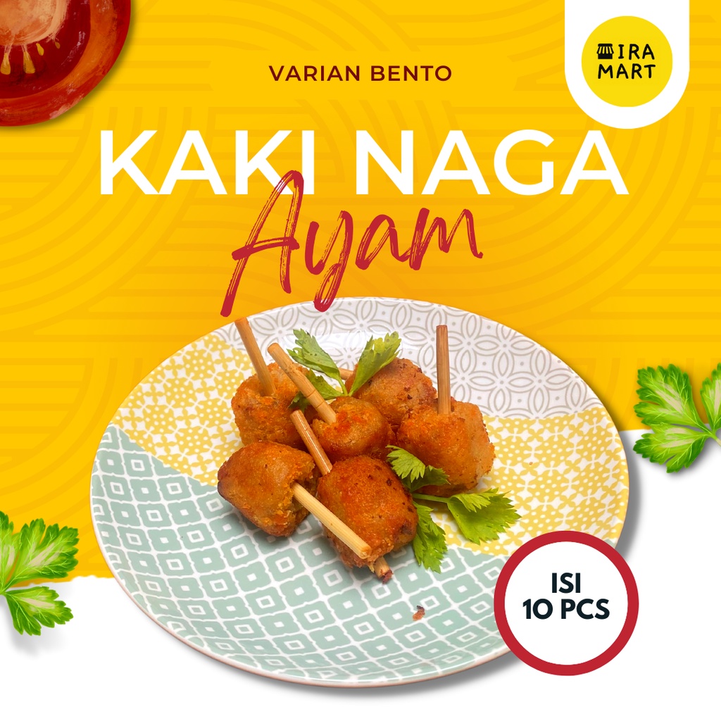 

Kaki Naga Ayam | Bento Frozen Food | Olahan Ayam Beku Halal | Ira Mart