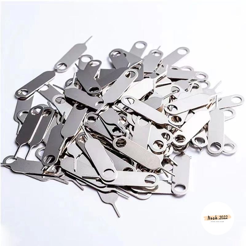 Satu PC Sim Card Tray Ejector Pin Alat Pelepas Kunci Aksesoris Tablet Ejector Stainless Steel Klip