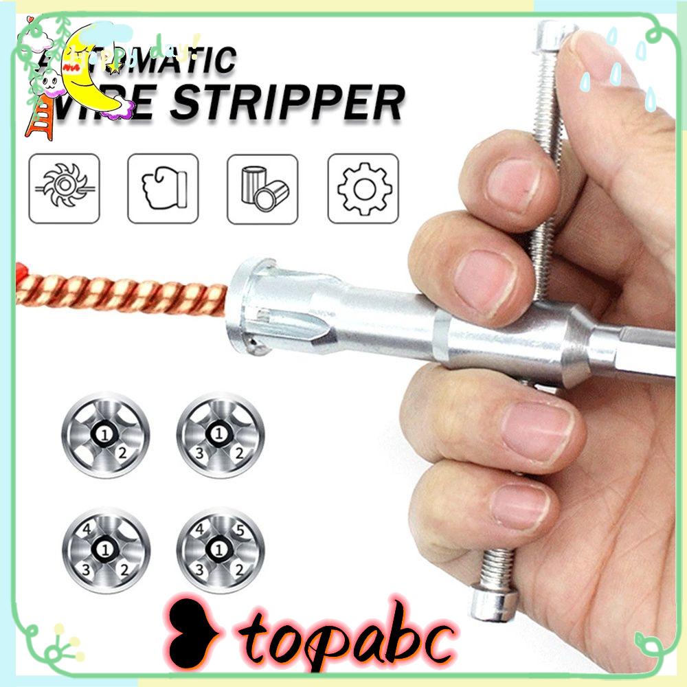 Top Wire Stripper Konektor Otomatis Mata Bor Penyambung Otomatis Strip Stripper