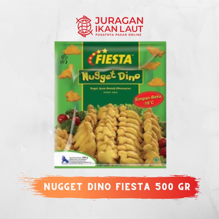 

Nugget Dino Fiesta - 500 Gram