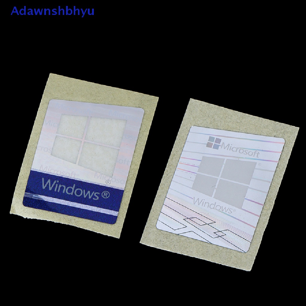 Adhyu 5pcs New Windows10 WIN10 WIN11 Logo Laptop Desktop Decor Sticker Label ID