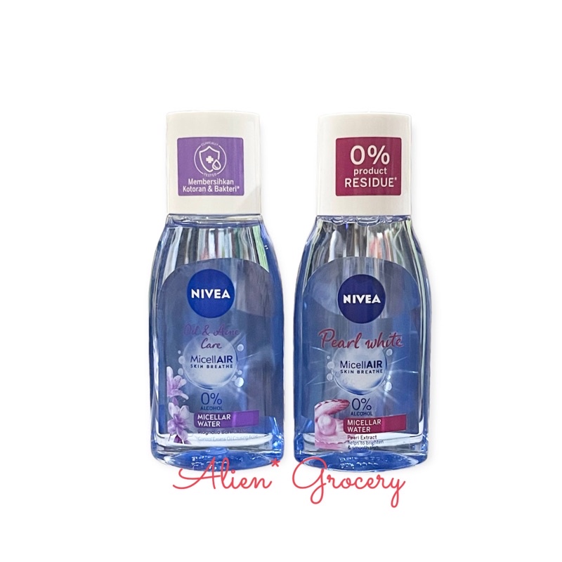 NIVEA Micellar Water Oil Acne Pearl White 125ml