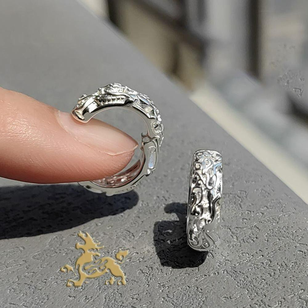 Mxbeauty Pasukan Berani Klip Anting Hadiah Punk Wanita Pesta Telinga Gesper Street Wear Korea Earrings