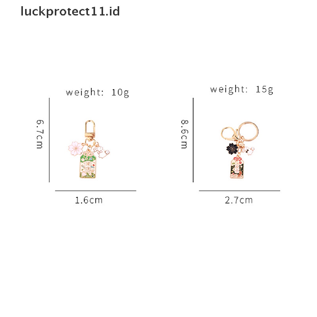 /Fashion Hot// Fashion// Dekorasi Kawaii Llaveros Originales Amulet Lucky Cat Japan Gantungan Kunci Mobil Keyrin.