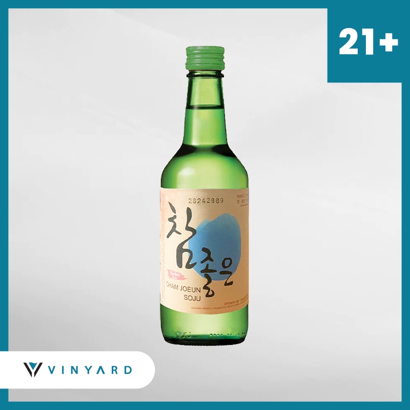 Soju Cham Joeun Soju Lychee / Leci 360 Ml ( Original &amp; Resmi By Vinyard )