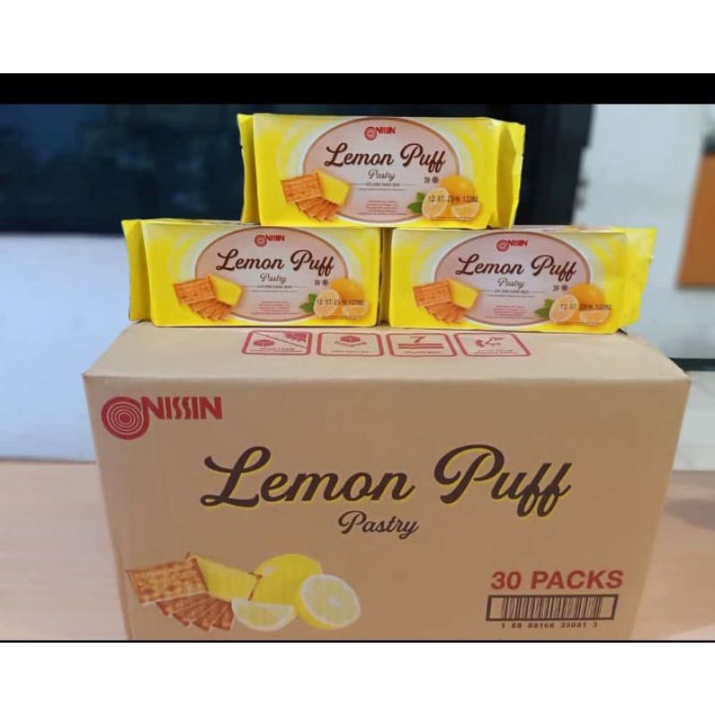 

Nissin lemon puff pastry 30 pak 150gr