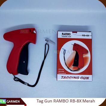 

[BISA COD] tag gun rambo RB-8X / tag gun khusus tag pin Micro 5mm/7mm/9mm/11mm