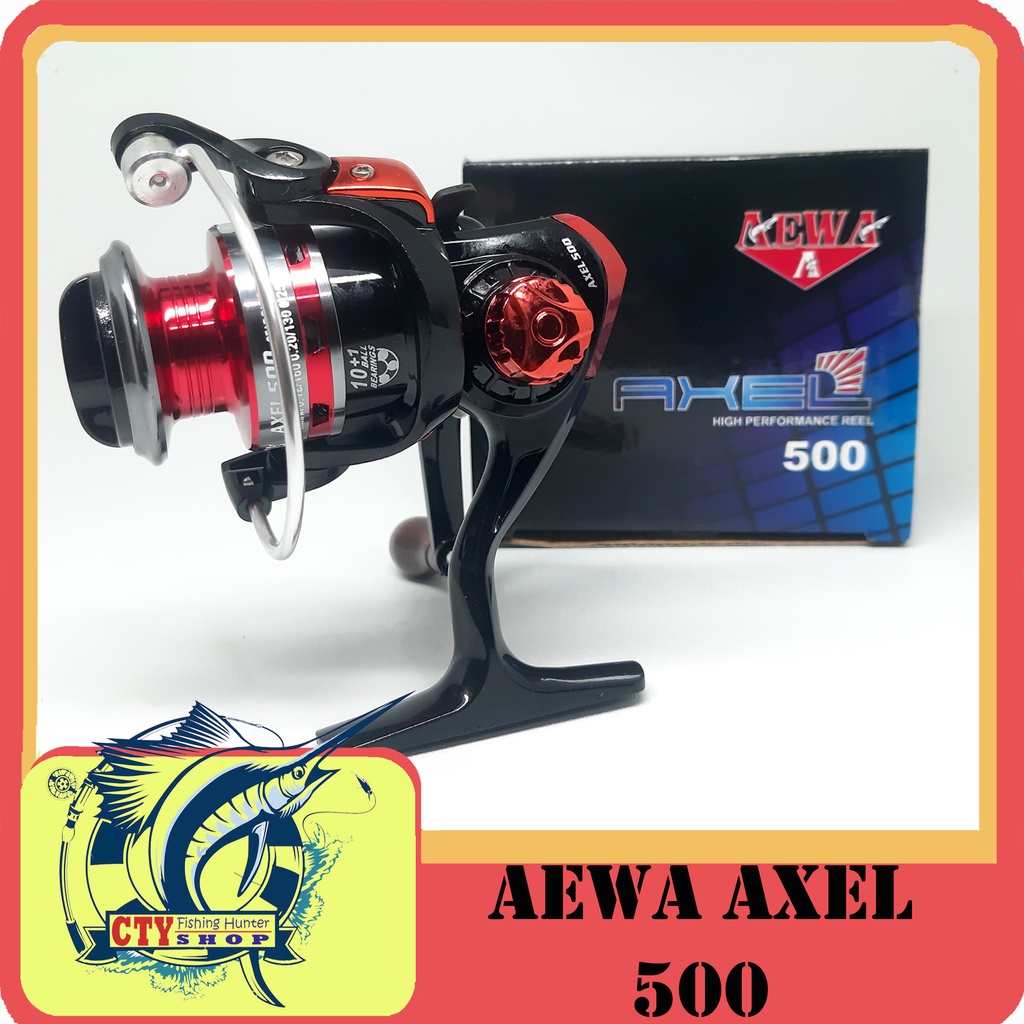REEL MURAH AEWA AXEL 500 ONE WAY 10+1 BALL BERRINGS