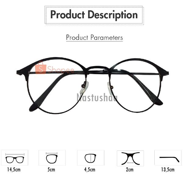 Kacamata Photocromic Korea / Anti UV 2 In 1 Potokromik Photochromic Wanita Pria Bingkai Oval Kekinian Unisex NOCASE