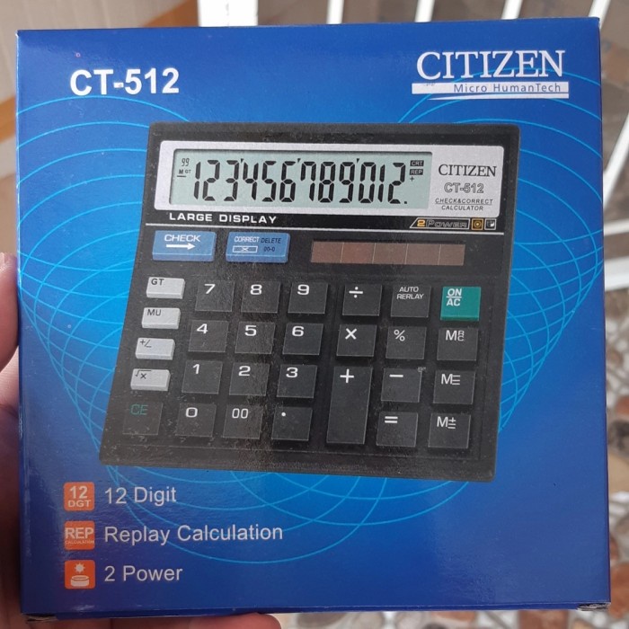 

MURAH kalkulator citizen ct 512
