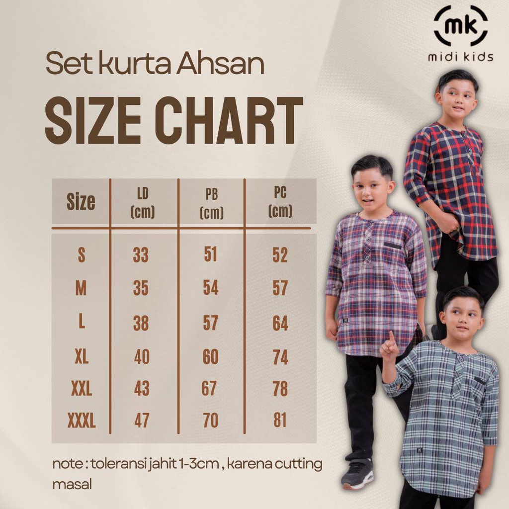 Setelan Kurta Ahsan by Midikids