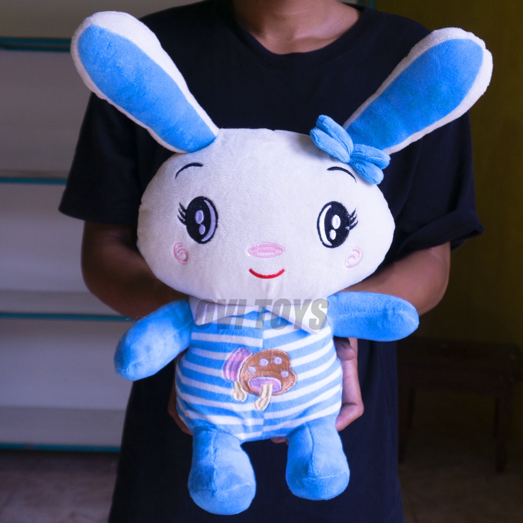 Boneka Kelinci Tinggi 40cm Berkualitas Berlabel SNI