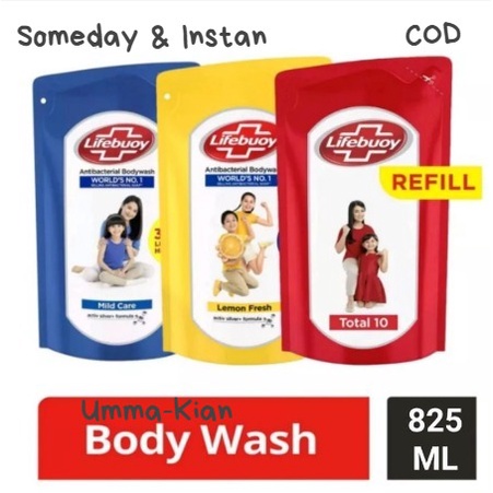 Lifebouy Body Wash 825Ml
