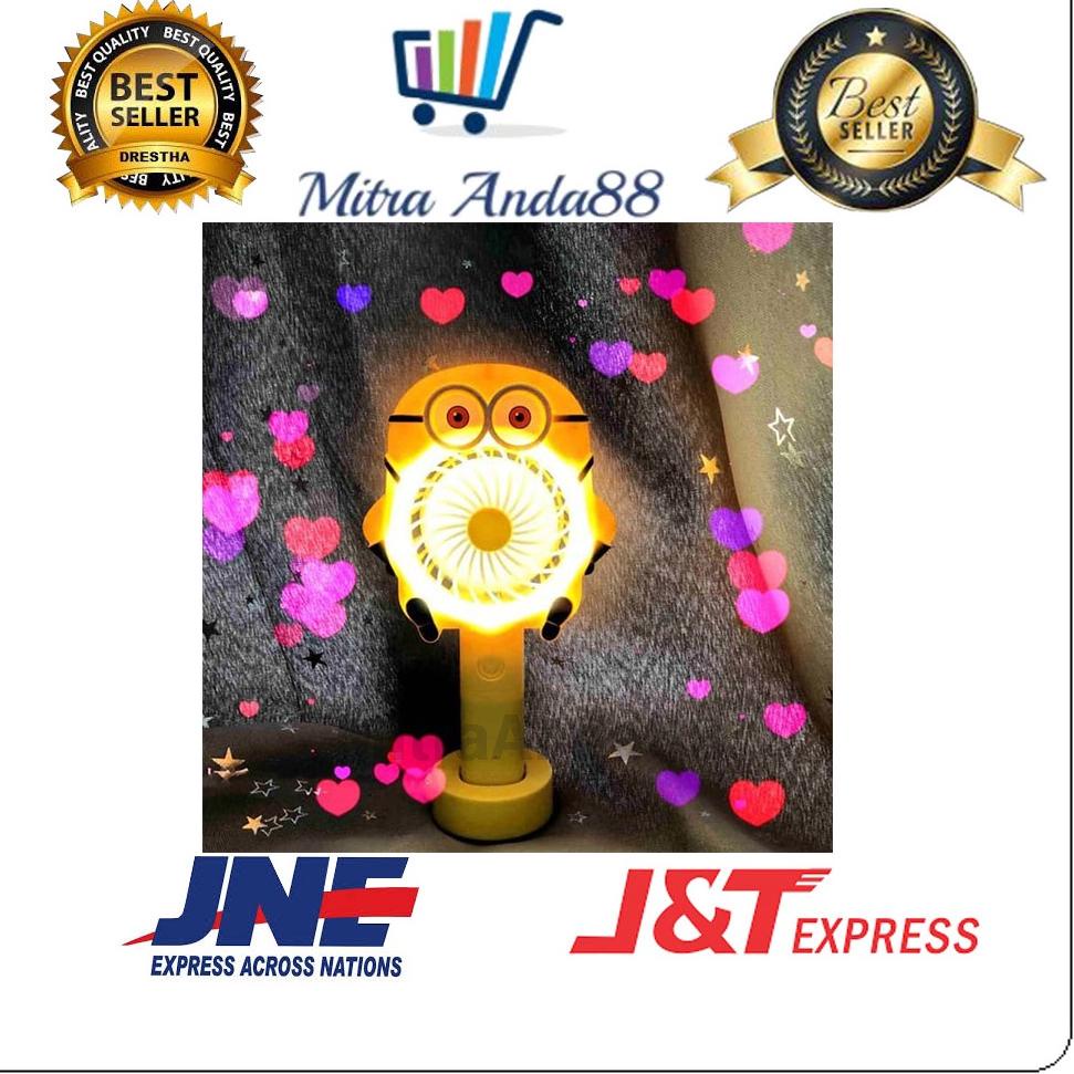 Mitraanda88  Kipas Mini Portable Multifungsi ST5018H plus cas hp (PR-5022B)kipas plus led (V-77) "PH
