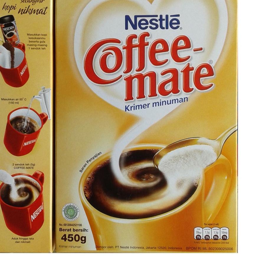 

✨SHOPEE MALL✨ Ready Stok Nestle COFFEE - MATE (Krimer / Creamer) 450 gr buruan