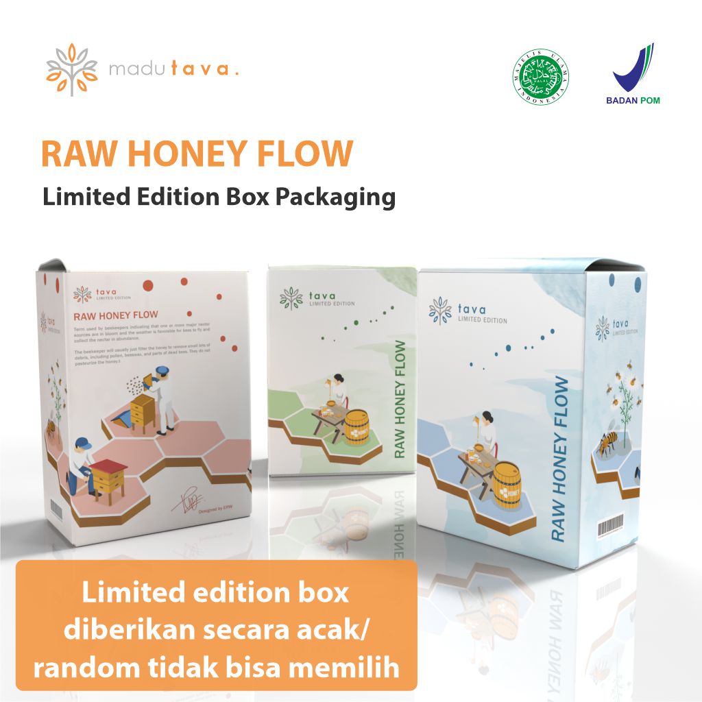 Madu Murni Asli Tava Grade A Variant Nektar 100% Alami Pure Natural Raw Honey Minuman Kesehatan