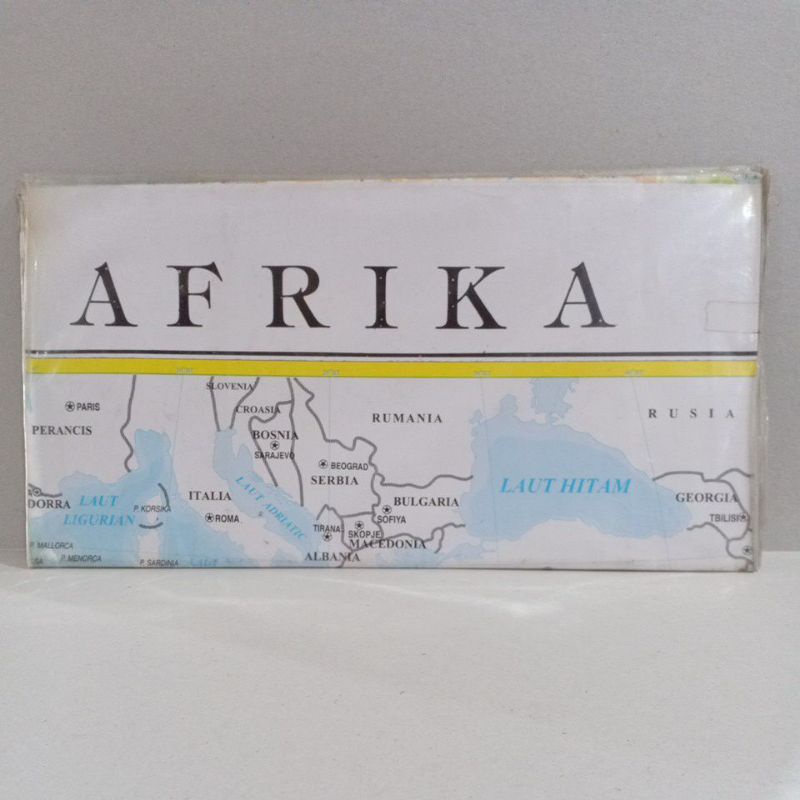 Jual Peta Lipat Afrika Uk X Cm Shopee Indonesia