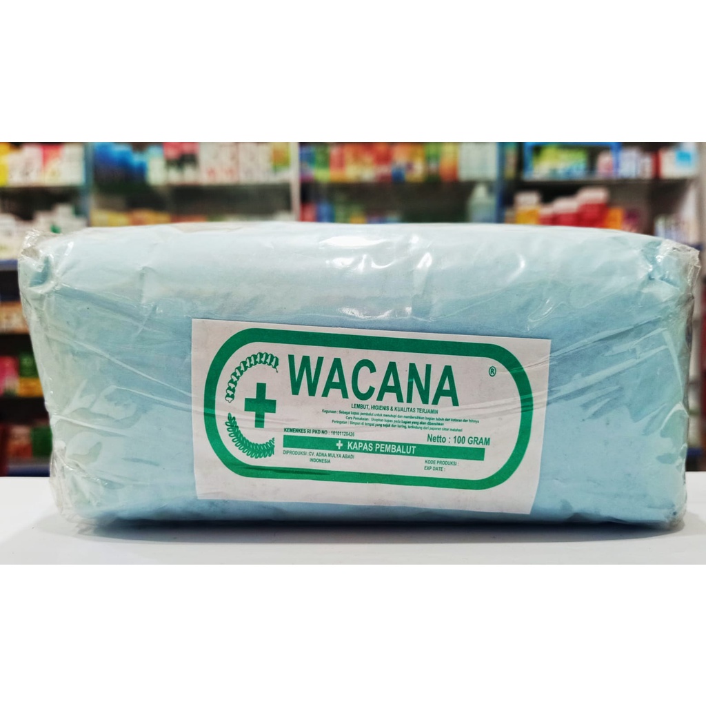 Kapas Wacana Pembalut Steril - Pembersih Luka P3K Medical Cotton