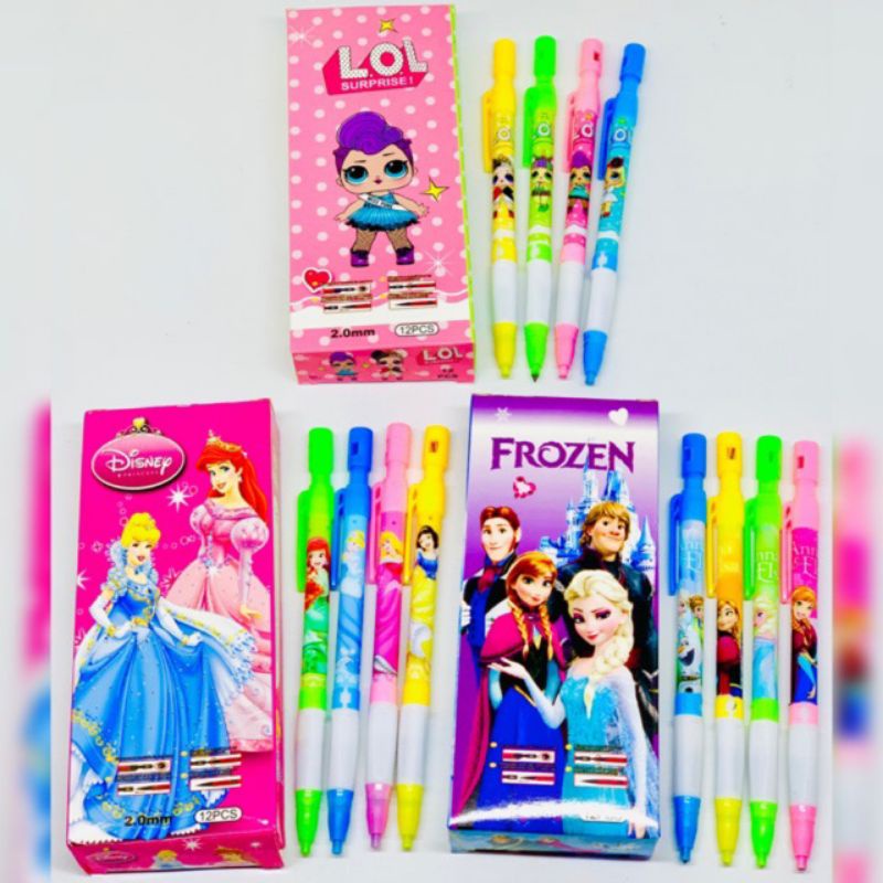 

Pensil Mekanik Besar Karakter 2B 2.0 mm
