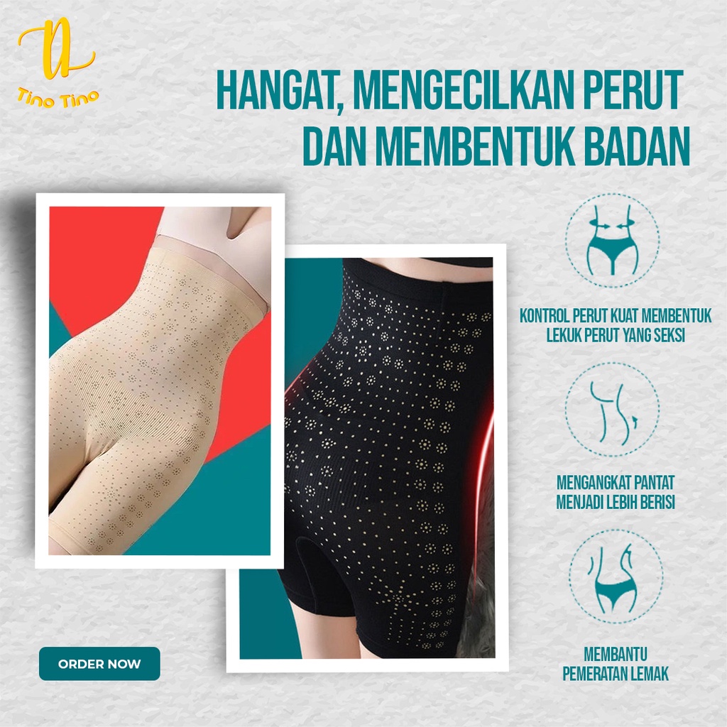 CJWP-BSP TINO TINO BODY SLIMMING PANTS CELANA KORSET INFRARED INFRA RED PELANGSING PENGECIL PERUT DAN PAHA/KORSET PENGECIL PERUT