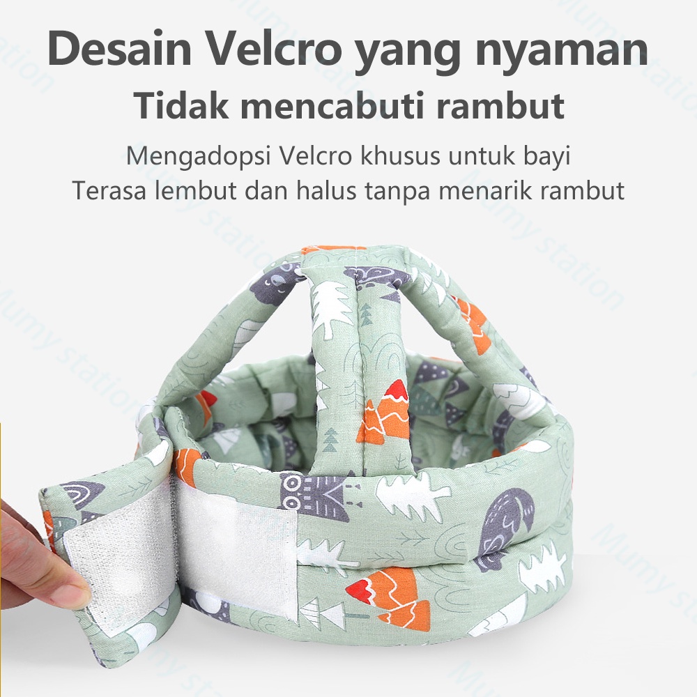 Mumystation Topi pelindung kepala bayi baby head protector Helm bayi anti bentur