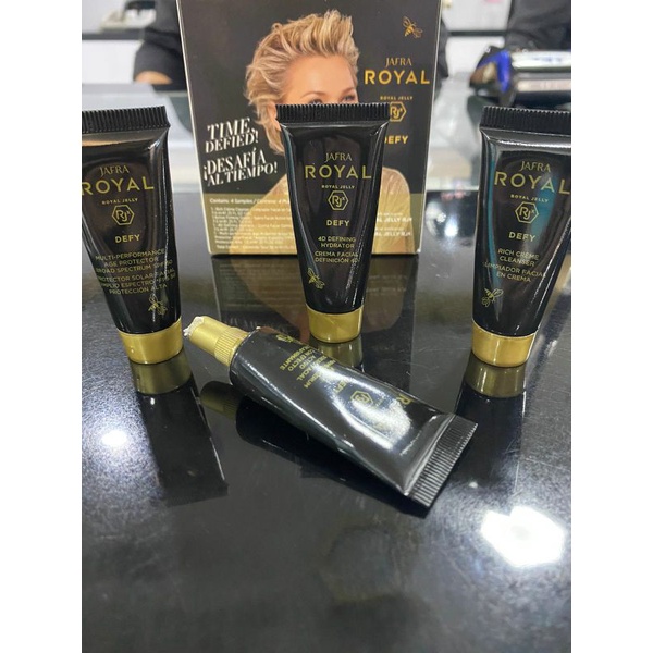 Jafra Travel Size Mini Tube Royal Jelly Defy. Skincare Anti Aging untuk Menghilangkan Kerutan, Garis