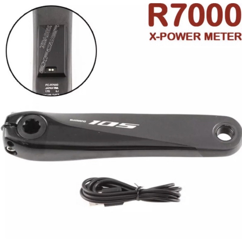 Jual POWER METER SHIMANO 105 R7000 XCADEY XPOWER METER LEFT CRANK