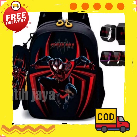 Tas Sekolah Anak Laki Laki Paud Tk Sd Murah Karakter Ransel Tebal Kuat Terbaru 2022 Import Keren Tas