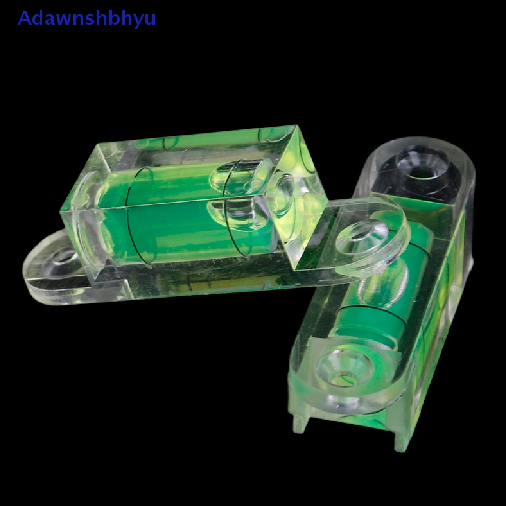 Adhyu Acrylic Square Level Bubble Mini Waterpas Bubble Dengan Lubang Sekrup Telinga ID