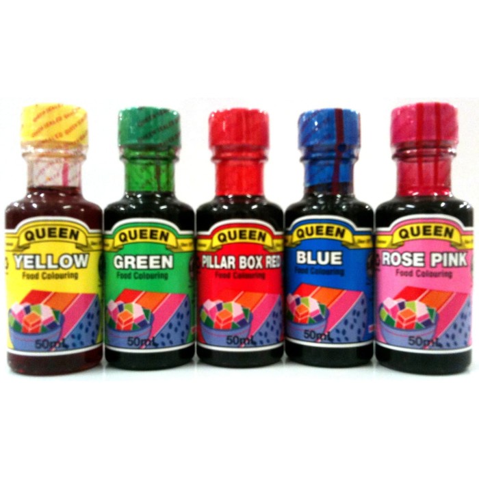 Jual Food Coloring Homemade Macam2 Rasa dan Warna DunPutih 20 gr
