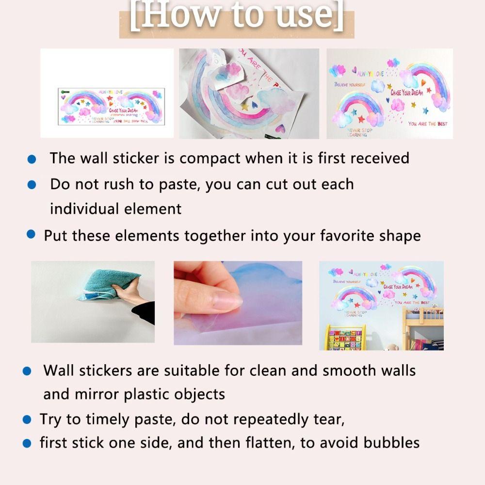 [Elegan] Wallpaper Tahan Air Kreatif Mudah Digunakan 3D Lubang Tikus Rusak Perekat Diri DIY Kamar Tidur Dekorasi Rumah Mural Stiker