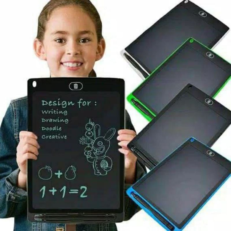 

LCD WRITING DRAWING TABLET 8.5 INCI ADA PEN NOTEBOOK NOTEPAD BUKU CATATAN PAPAN TULIS BUKU GAMBAR MAINAN ANAK KREATIFITAS ANAK